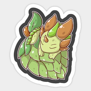 Hop Dragon Sticker